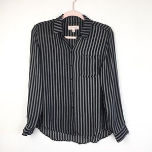 Philosophy Longsleeves Button Down Blouse